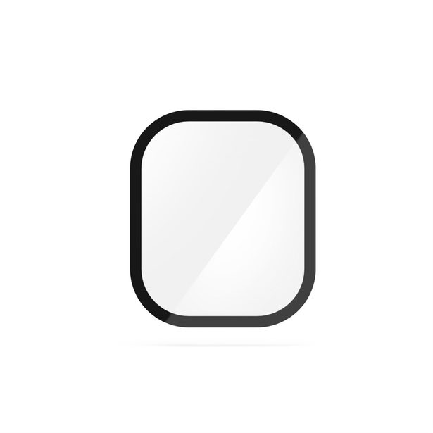 Hama Super Hybrid, ochrana displeje pro Apple Watch Ultra 3, 49 mm, D3O®, nerozbitná