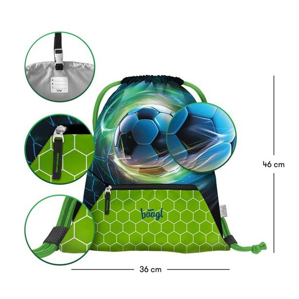 BAAGL Sáček s kapsou Fotbal Míč