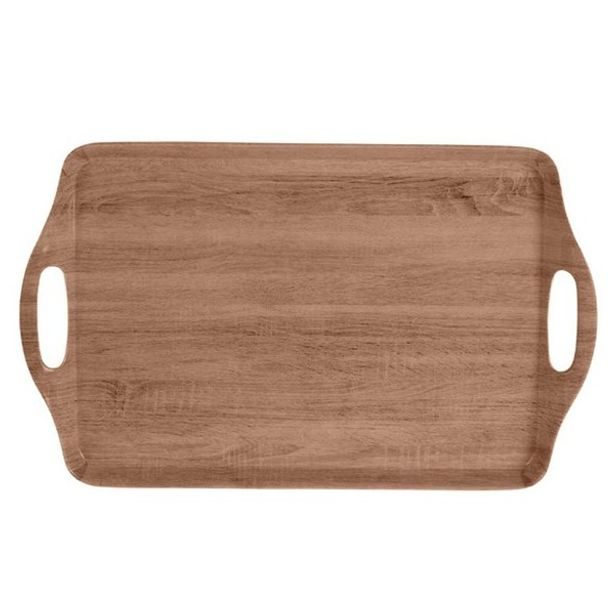 EXCELLENT HOUSEWARE Servírovací podnos melaminový 45 x 30 cm světlehnědá KO-170459110svhn