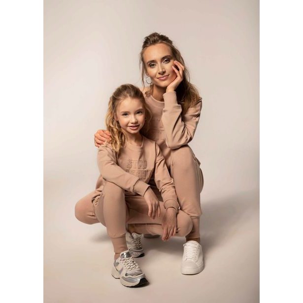 Tepláková souprava MÁMA A DCERA tělová