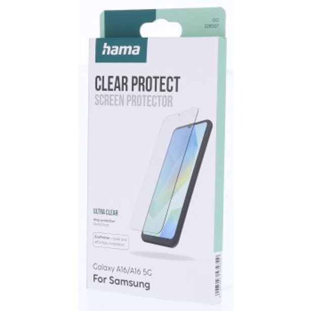 Hama Clear Protect, ochranné sklo na displej pro Samsung Galaxy A16/A16 5G