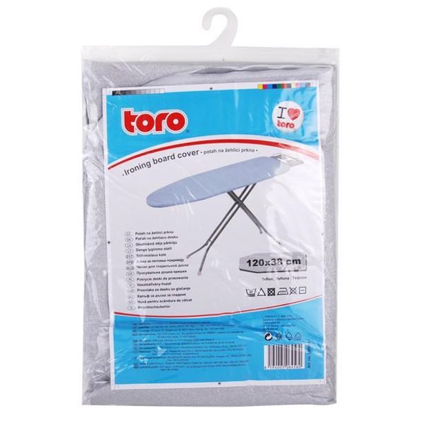 TORO Potah na žehlící prkno - nepřilnavý povrch, 38 X 120 cm_hamashop