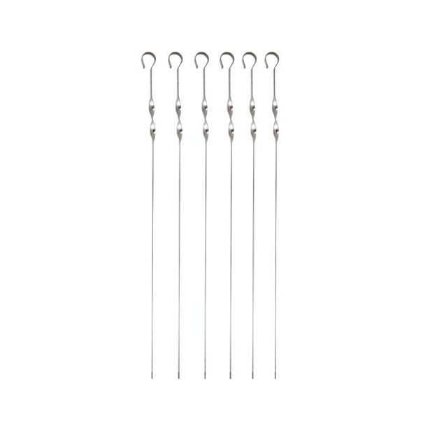 TORO JEHLICE GRILOVACÍ TVAROVANÉ 45CM, NEREZ, 6KS_hamashop