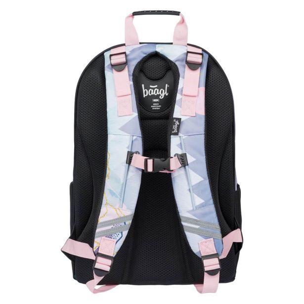 BAAGL SET 3 Skate Moon: batoh, penál, sáček Baagl
