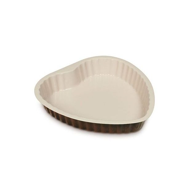 forma srdce 25x4,4cm, CHOCO, nepřil.plech