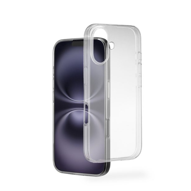 Hama Always Clear, kryt pro Apple iPhone 16, vždy průhledný, nežloutne