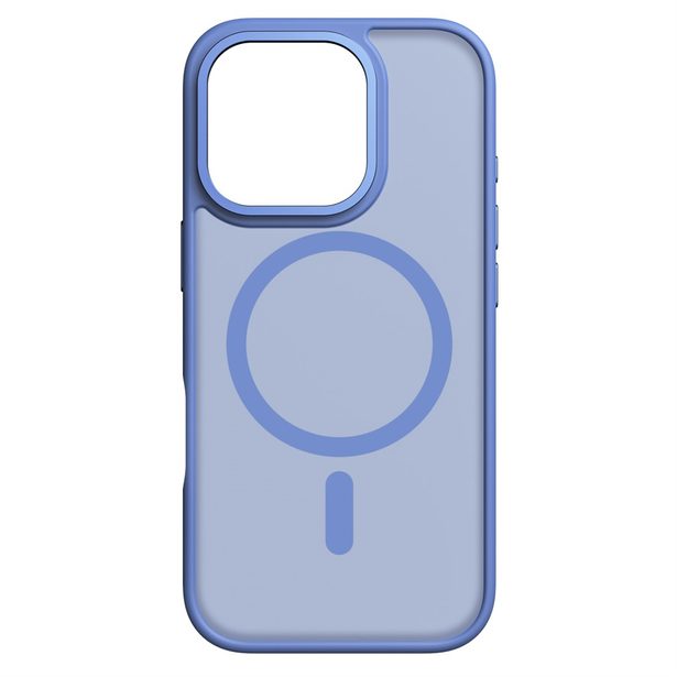 White Diamonds Hybrid Case, kryt pro Apple iPhone 16 Pro, magnetický, matný, poloprůhledný modrý