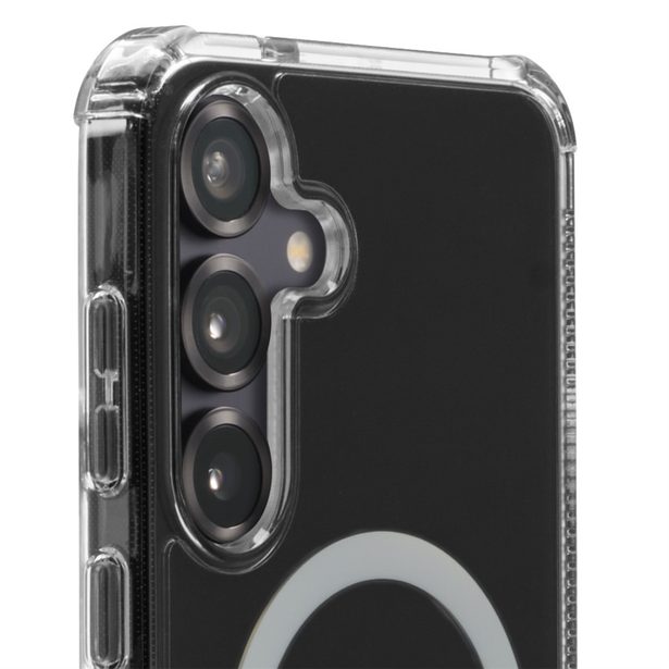 Hama Extreme Protect, kryt pro Samsung Galaxy S25 FE, magnetický, D3O®, nežloutne, průhledný