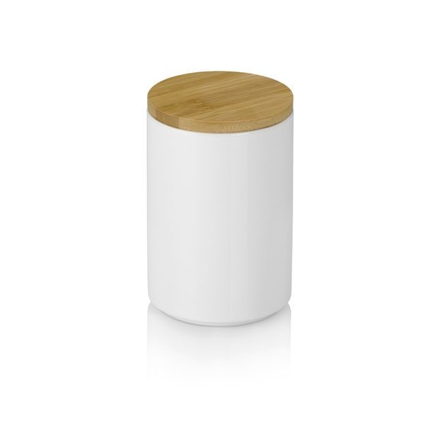 KELA Dóza Cady keramika bílá 0,7l KL-15279