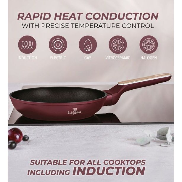 BERLINGERHAUS Sada nádobí s titanovým povrchem 15 ks Leonardo Nordic Collection BH-8306