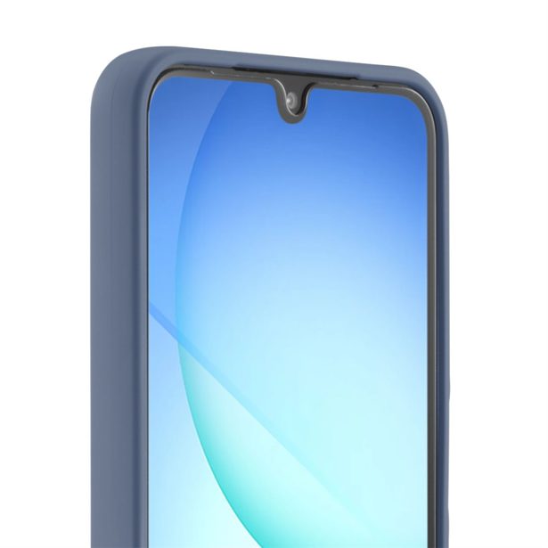 Hama Fantastic Feel, kryt pro Samsung Galaxy A17, hebký povrch, modrý