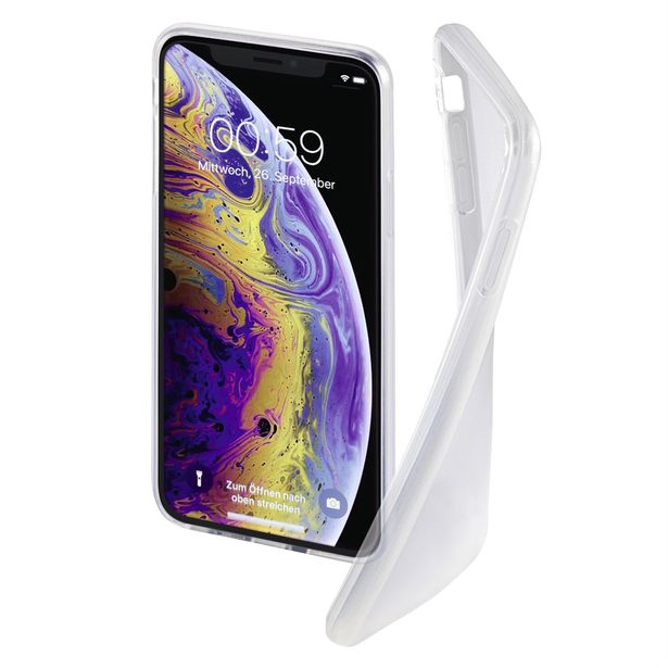 Hama Crystal Clear Cover for Apple iPhone Xs, transparent