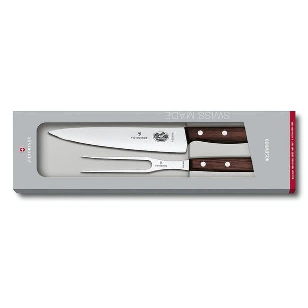 VICTORINOX SADA KUCHYŇSKÝ NŮŽ A VIDLIČKA VICTORINOX, 2KS_hamashop