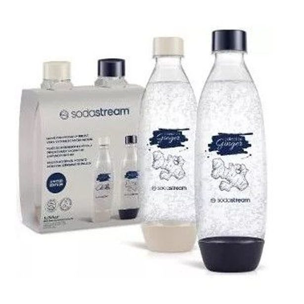 Lahev FUSE 2x1l Ginger Ale-WHITE AND BLACK, vhodné do myčky