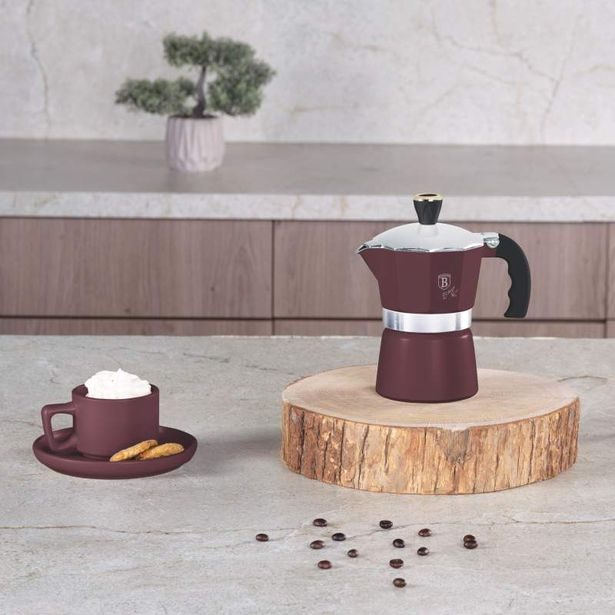 BERLINGERHAUS Konvice na espresso 3 šálky Leonardo Collection BH-8565