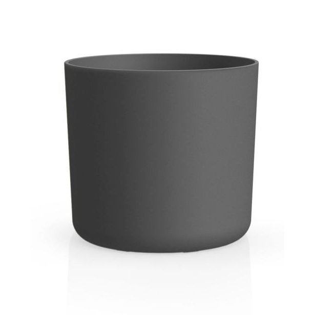 obal d30cm LORA antracit, matná, plast