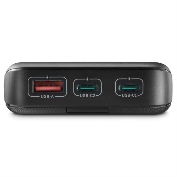 Hama PD 20 powerbanka, 20000 mAh, 3 výstupy: 1x USB-C, 2x USB-A, LED displej, PD, Qualcomm
