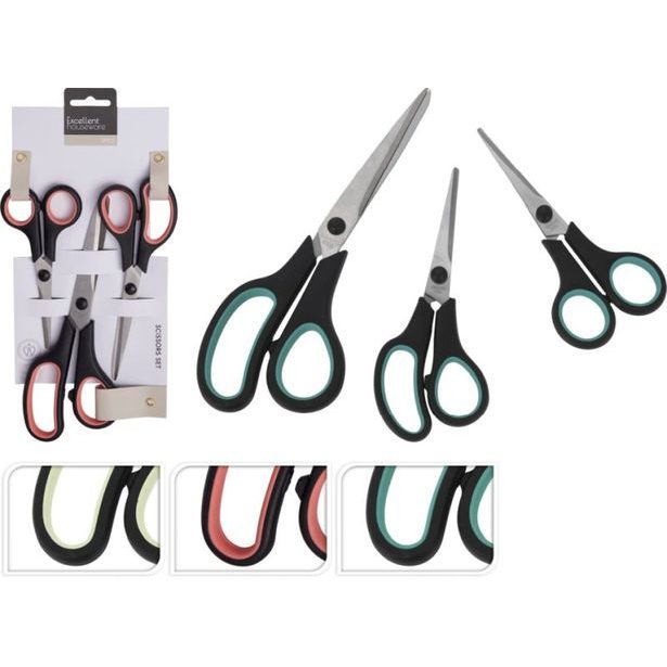 nůžky 3ks NR (,, cm), mix barev