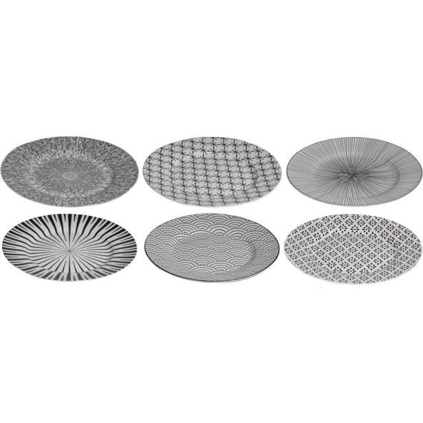 HIT Jídelní sada talířů Seoul 18 ks HT-24327238