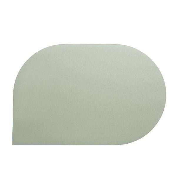 KELA Prostírání EDEL PU kůže kouřově zelen, 45,0x30,0x0,17cm KL-12658