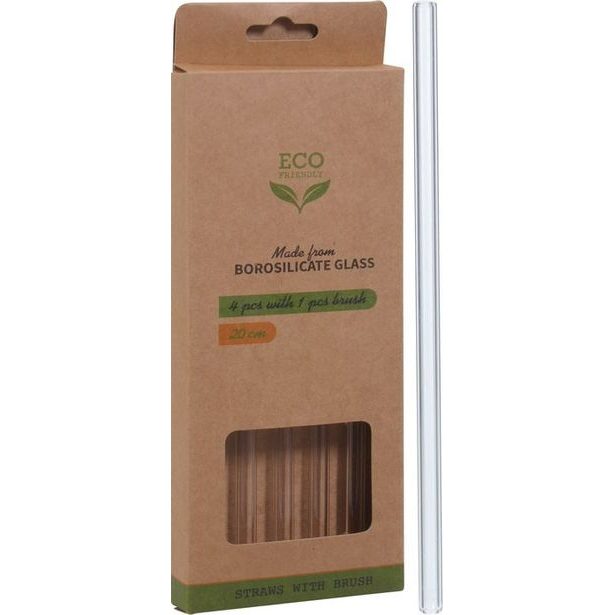 brčko d 4mm, 20cm, 4ks, čistič, rovné, SKLO