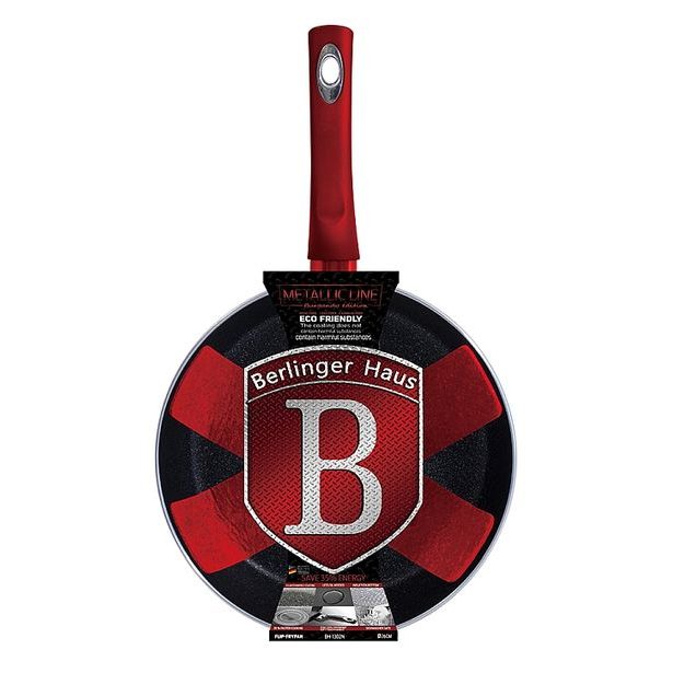 BERLINGERHAUS Pánev prohazovací 26 cm Burgundy Metallic Line BH-1302
