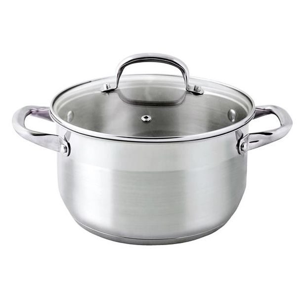 Provence Kastrol se skleněnou poklicí, 5 l, průměr 24 cm_hamashop