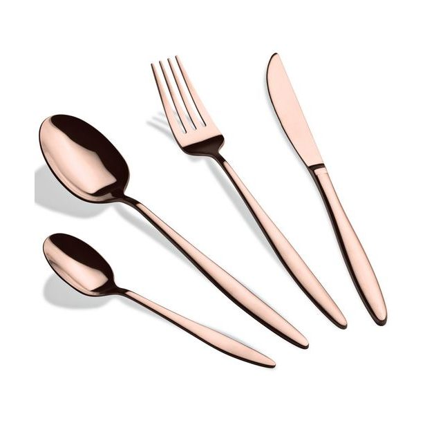 BERLINGERHAUS Sada příborů 24 ks Rosegold Metallic Line BH-3062