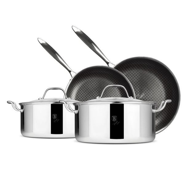 BERLINGERHAUS Sada nádobí s titanovým povrchem 6 ks Eternal Collection BH-8517