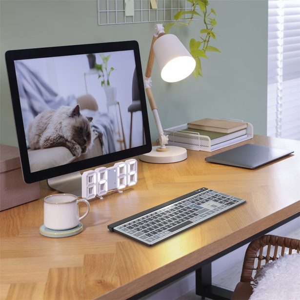 Hama bezdrátová Multi Device klávesnice WK-750, nabíjecí