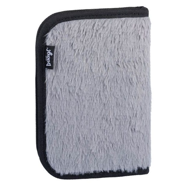 BAAGL Školní penál klasik dvě chlopně Panda Baagl