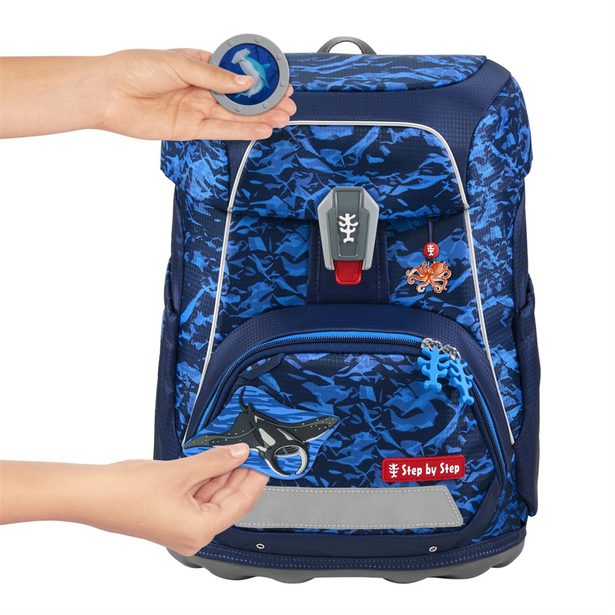 Školní aktovka Step by Step FIT, Manta Rio, AGR certifikát