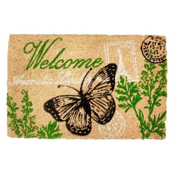 rohož 60x40cm MOTÝL welcome, kokos