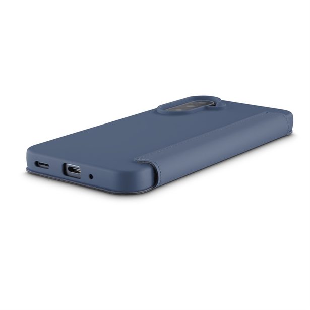 Hama Fantastic Feel, pouzdro-knížka pro Samsung Galaxy A17/A17 5G, hebký povrch, modré
