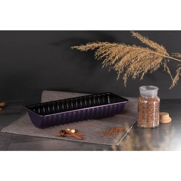 BERLINGERHAUS Forma na srnčí hřbet s nepřilnavým povrchem Purple Metallic Line BH-7645