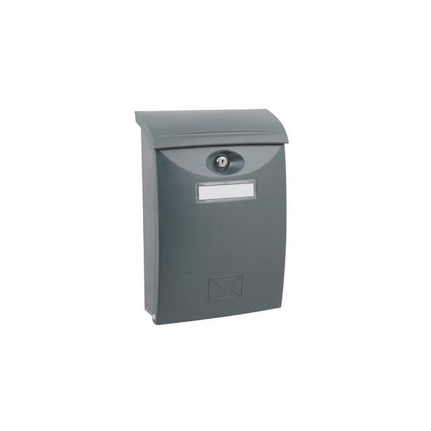 schránka ABS grafit pošt. 24x34,x10,2cm, plast
