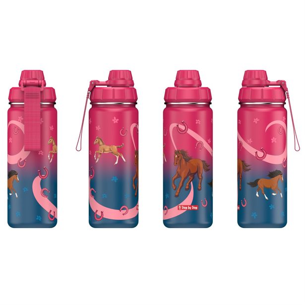 Izolovaná láhev na pití z nerezové oceli Step by Step 0,5 l, Wild Horse