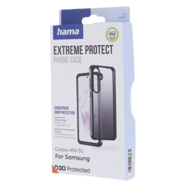 Hama Extreme Protect, kryt pro Samsung Galaxy A56 5G, D3O®, černý