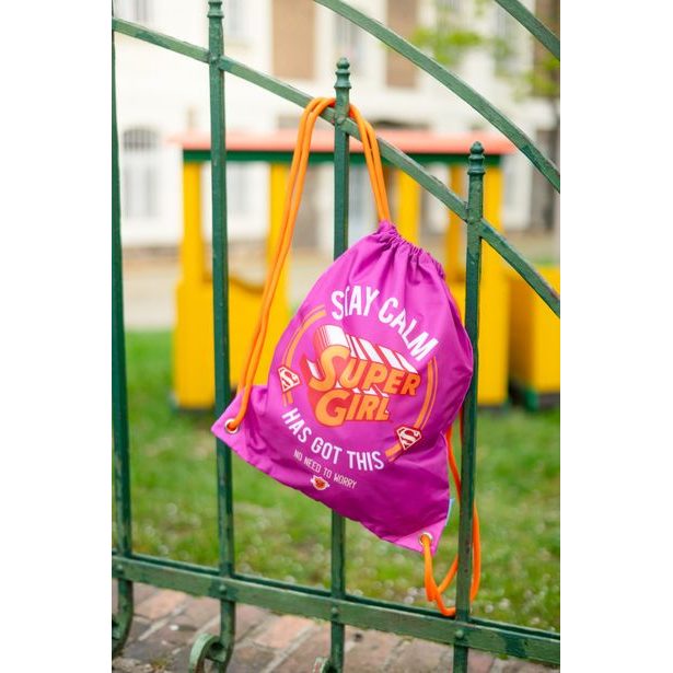 Sáček na obuv Supergirl – STAY CALM Baagl