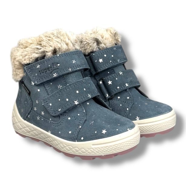 Superfit dětská zimní obuv 1-106316-8000 GROOVY 2.0 blau
