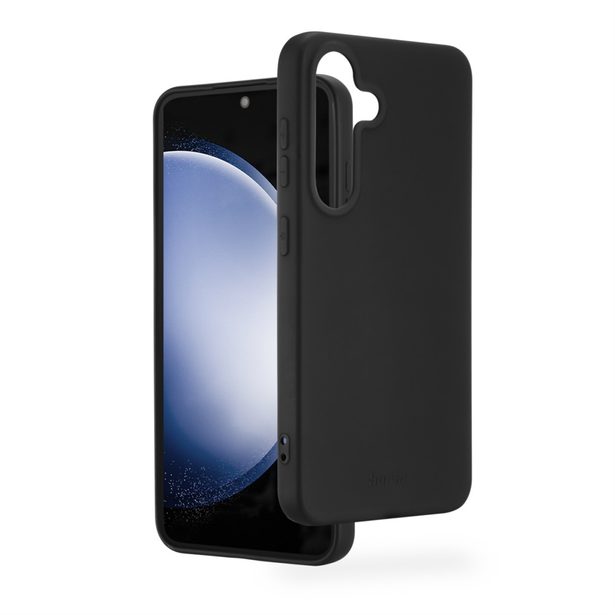 Hama Fantastic Feel, kryt pro Samsung Galaxy S24 FE, hebký povrch, černý