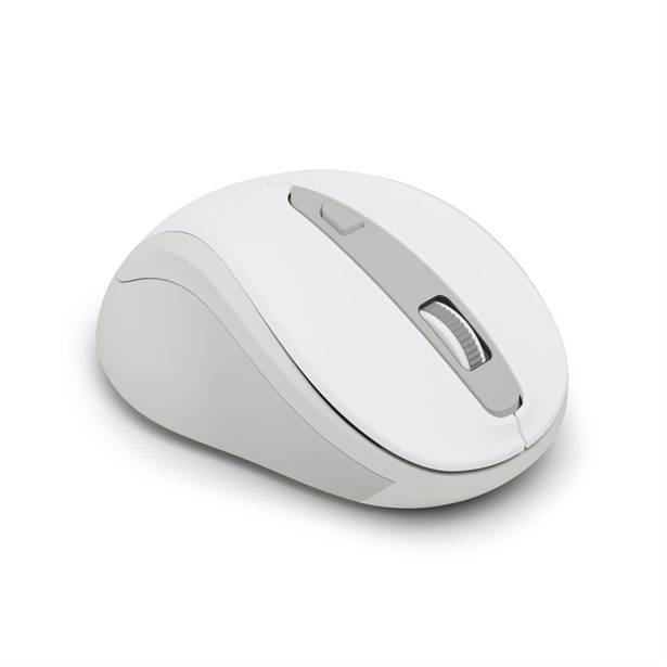 Hama bezdrátová optická myš WM-400, tichá, bílá