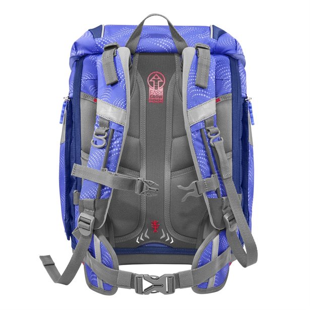 Školní aktovka/batoh 2V1 pro prvňáčky – 6dílný set, Step by Step Ledové království, certifikát AGR