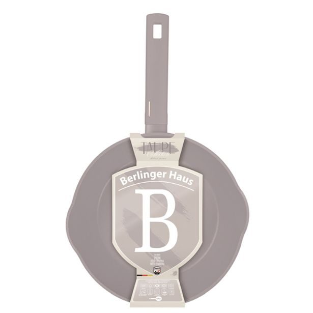 BERLINGERHAUS Pánev hluboká s titanovým povrchem 28 cm Taupe Collection BH-8091