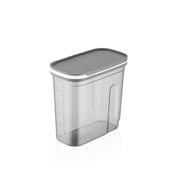 QLUX DÓZA NA SYPKÉ POTRAVINY 3 L, PLAST_hamashop