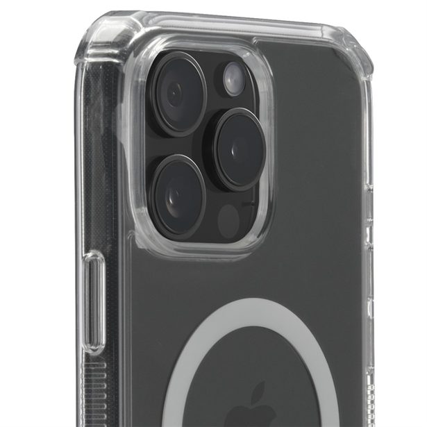 Hama Extreme Protect, kryt pro Apple iPhone 16 Pro Max, magnetický, D3O®, nežloutne, průhledný