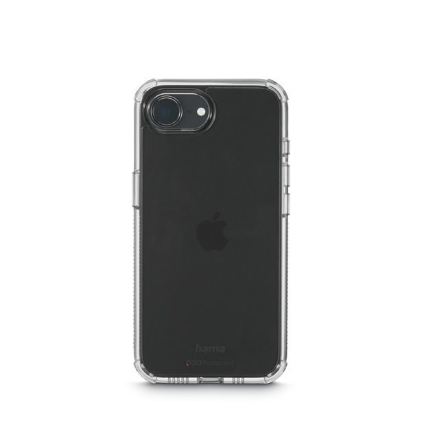 Hama Extreme Protect, kryt pro Apple iPhone 16e, materiál D3O, nežloutne, průhledný