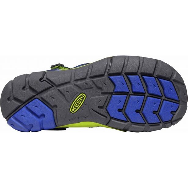 Sandály KEEN SEACAMP II CNX YOUTH blue depths/chartreuse