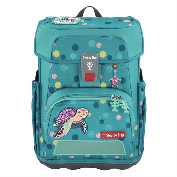 Školní aktovka Step by Step CLOUD, Turtle Josie - 5 dílný set, AGR certifikát