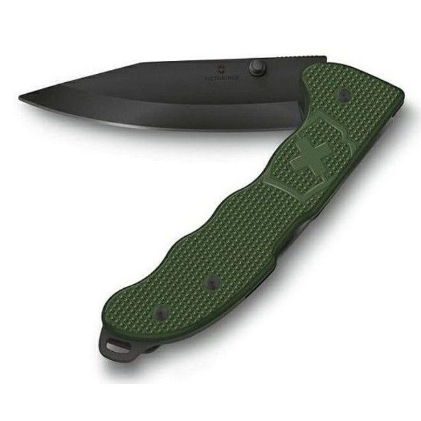 nůž 1-funkce 136mm Evoke BSH Alox,olive green, kapesní, Victorinox